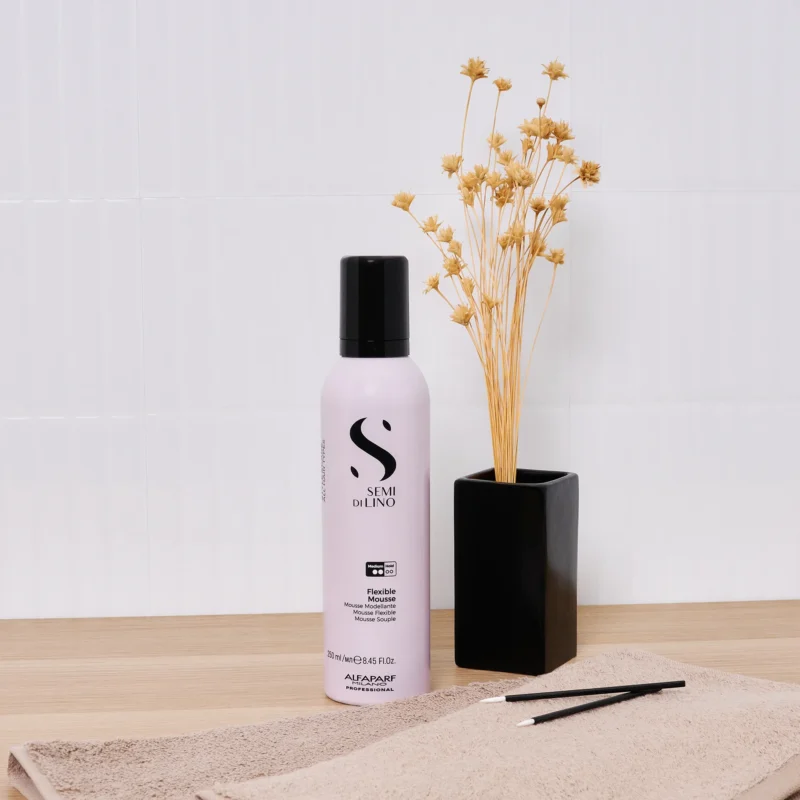 Alfaparf Milano Style & Care Flexible Mousse 250ml – Αφρός Φυσικού Κρατήματος & Λάμψης για Ελαστικό Styling - Image 2