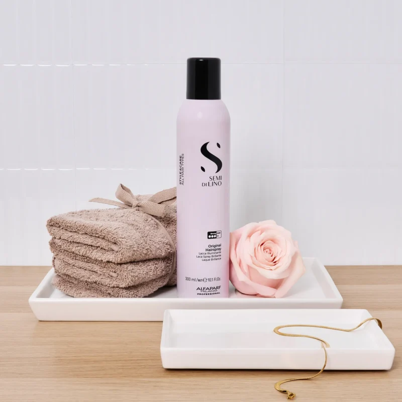 Alfaparf Milano Style & Care Original Hairspray 300ml – Λακ Δυνατού Κρατήματος για Στιλ που Διαρκεί - Image 2