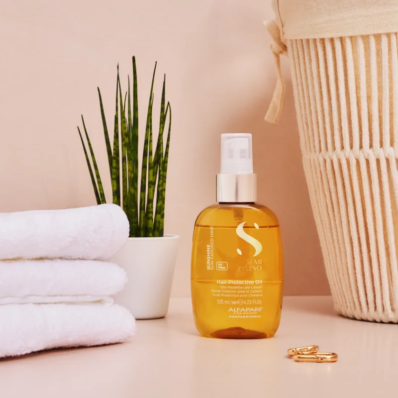 Alfaparf Milano Sunshine After Sun Protective Oil 125ml – Προστατευτικό Έλαιο για τα Μαλλιά μετά τον Ήλιο - Image 2