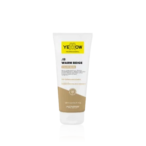 Alfaparf Yellow Professional Color Mask .13 Warm Beige 200ml – Θρεπτική Μάσκα με Χρώμα για Αναζωογόνηση Ζεστών Τόνων
