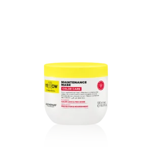 Alfaparf Yellow Professional Color Care Maintenance Mask 500ml – Μάσκα Θρέψης & Προστασίας για Βαμμένα Μαλλιά