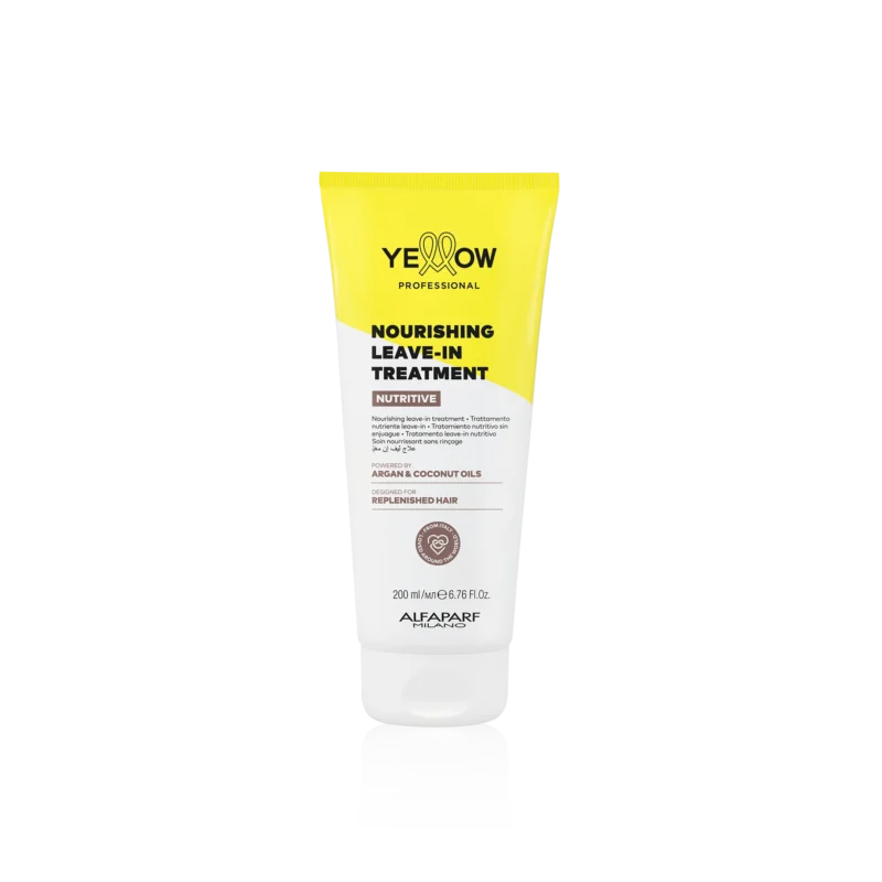 Alfaparf Yellow Professional Nutritive Nourishing Leave-in Treatment 200ml – Εντατική Leave-in Φροντίδα & Ενυδάτωση για Ξηρά Μαλλιά