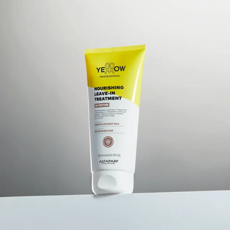 Alfaparf Yellow Professional Nutritive Nourishing Leave-in Treatment 200ml – Εντατική Leave-in Φροντίδα & Ενυδάτωση για Ξηρά Μαλλιά - Image 2