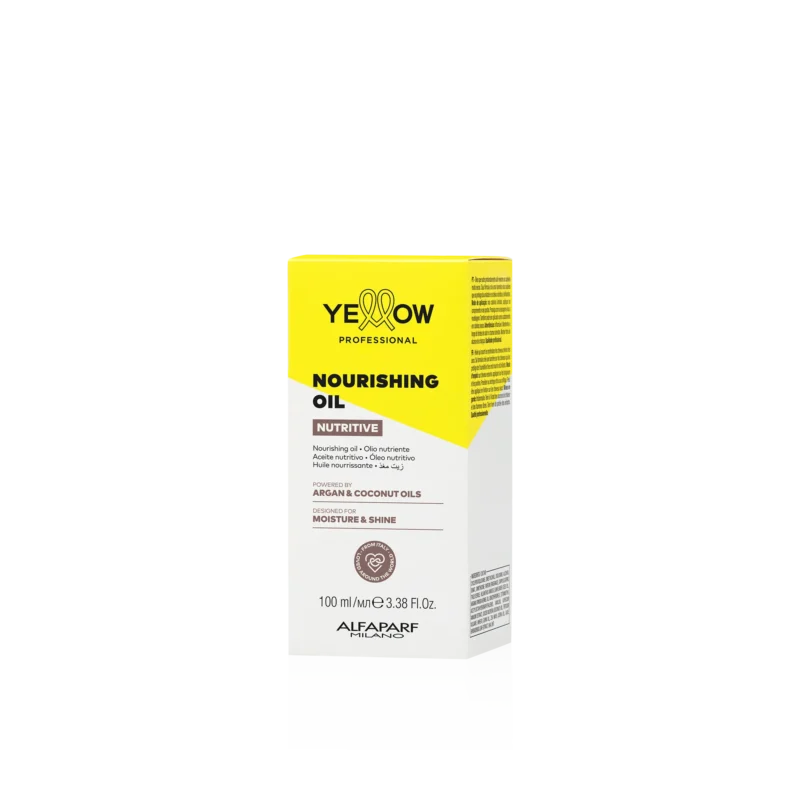 Alfaparf Yellow Professional Nutritive Nourishing Oil 100ml – Έλαιο Θρέψης & Λάμψης για Ξηρά Μαλλιά