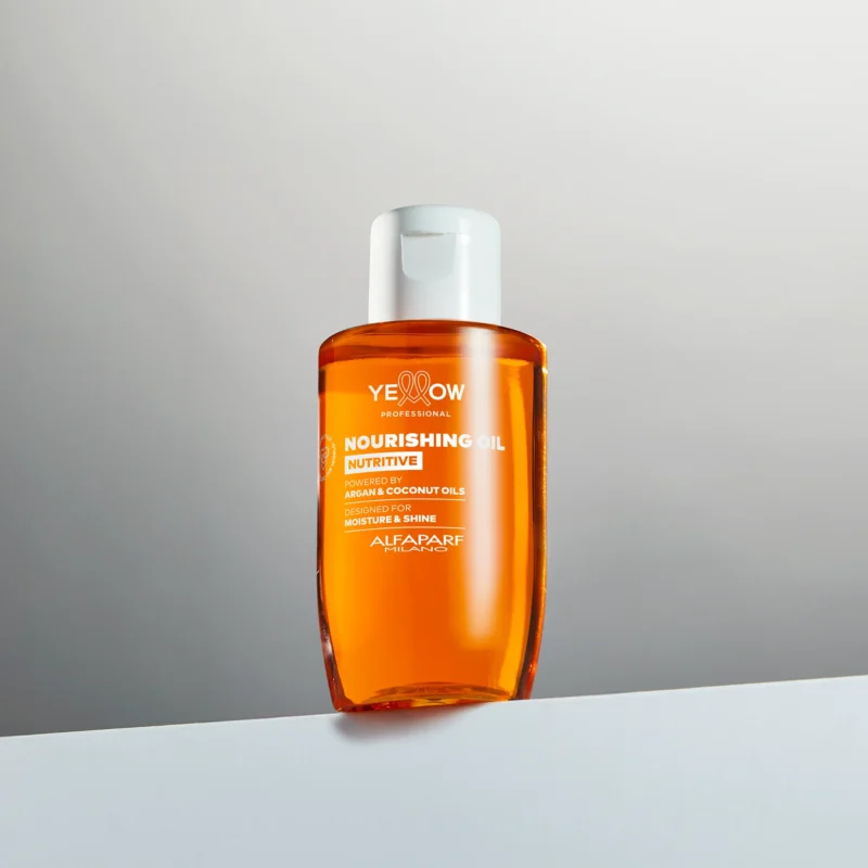 Alfaparf Yellow Professional Nutritive Nourishing Oil 100ml – Έλαιο Θρέψης & Λάμψης για Ξηρά Μαλλιά - Image 3