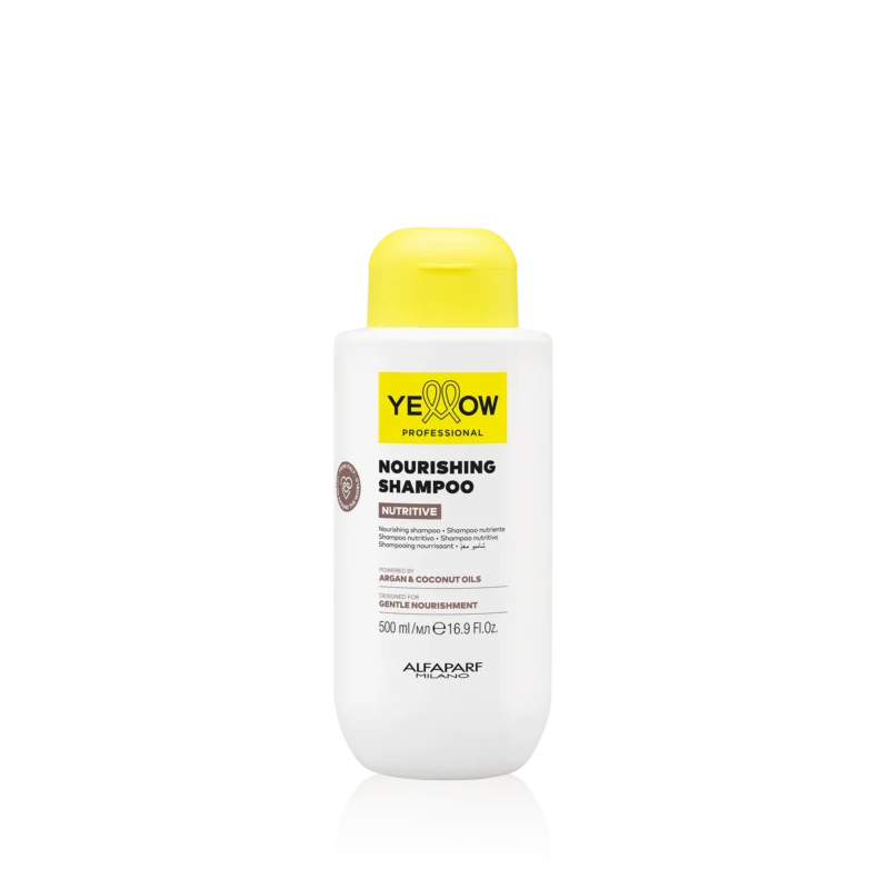 Alfaparf Yellow Professional Nutritive Nourishing Shampoo 500ml – Σαμπουάν Θρέψης & Ενυδάτωσης για Ξηρά Μαλλιά