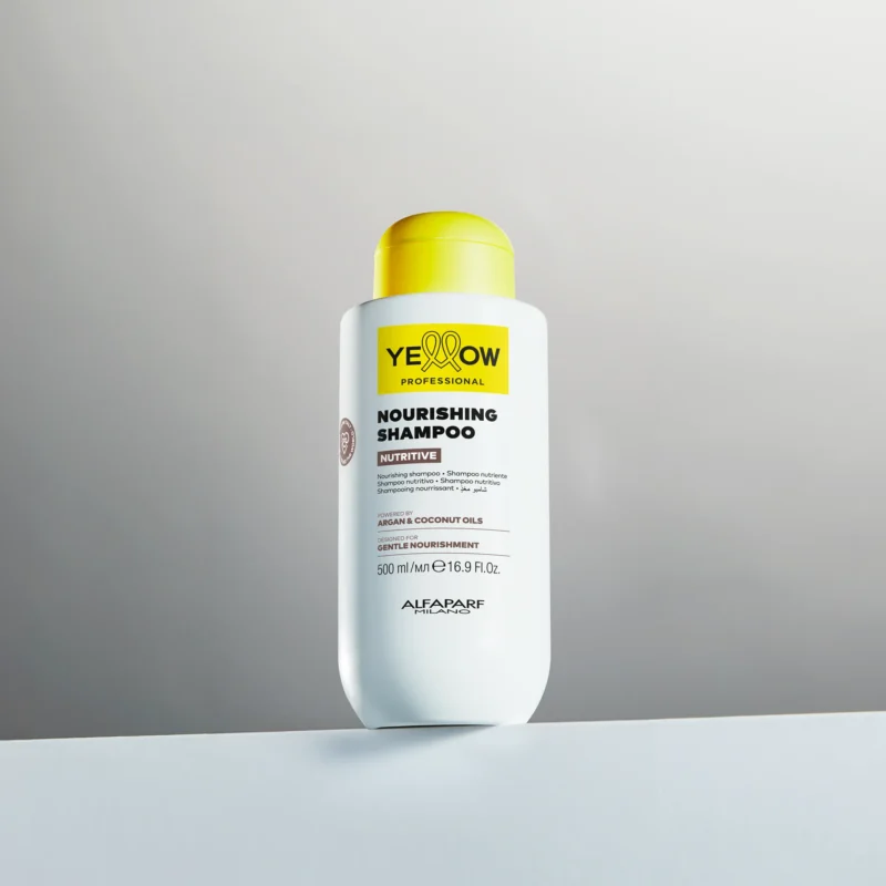 Alfaparf Yellow Professional Nutritive Nourishing Shampoo 500ml – Σαμπουάν Θρέψης & Ενυδάτωσης για Ξηρά Μαλλιά - Image 2