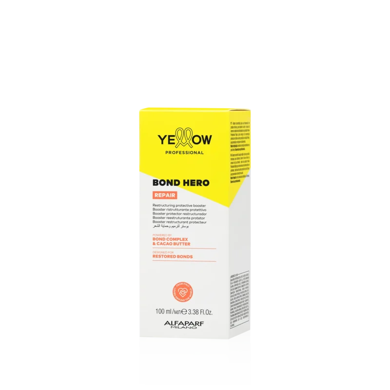 Alfaparf Yellow Professional Repair Bond Hero 100ml – Επαγγελματικό Ενισχυτικό Αναδόμησης για Τεχνικές Υπηρεσίες