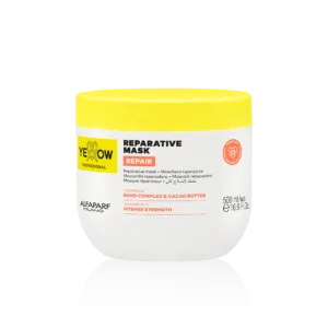 Alfaparf Yellow Professional Reparative Mask 500ml – Μάσκα Βαθιάς Αναδόμησης & Θρέψης για Κατεστραμμένα Μαλλιά