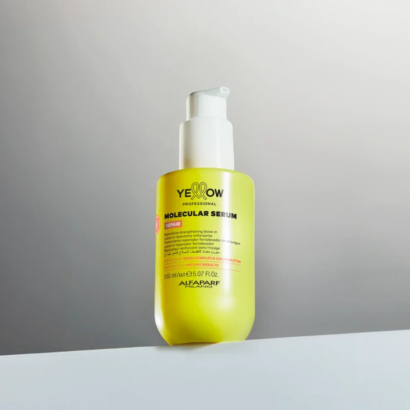 Alfaparf Yellow Professional Repair Molecular Serum 150ml – Ορός Leave-In Επανόρθωσης & Ενδυνάμωσης για Ταλαιπωρημένα Μαλλιά - Image 2