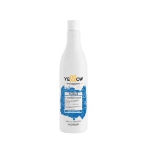Alfaparf Yellow Professional Curls Conditioner 500ml – Μαλακτική Κρέμα Ενυδάτωσης & Ορισμού για Σγουρά Μαλλιά