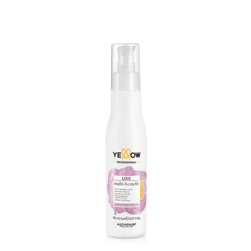 Alfaparf Liss Anti-Frizz 10in1 Multi Benefit Serum 150ml Yellow