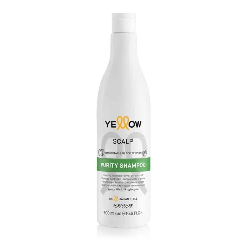 Alfaparf Σαμπουάν Για Ξηρή Και Λιπαρή Πιτυρίδα Yellow Scalp Purity Shampoo 500ml
