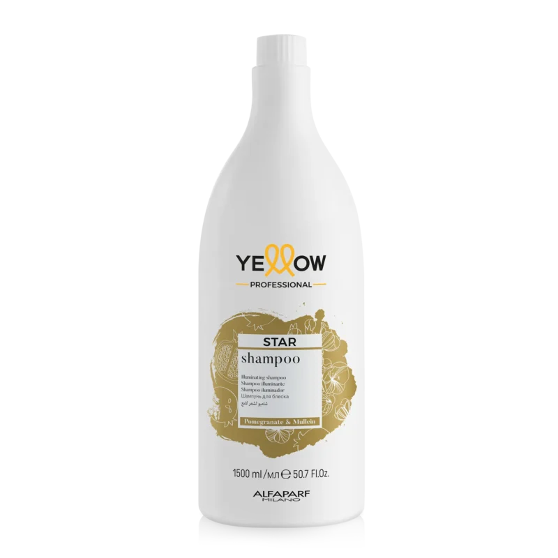 Alfaparf Yellow Star Shampoo Illuminating 1500ml – Σαμπουάν για Εκθαμβωτική Λάμψη