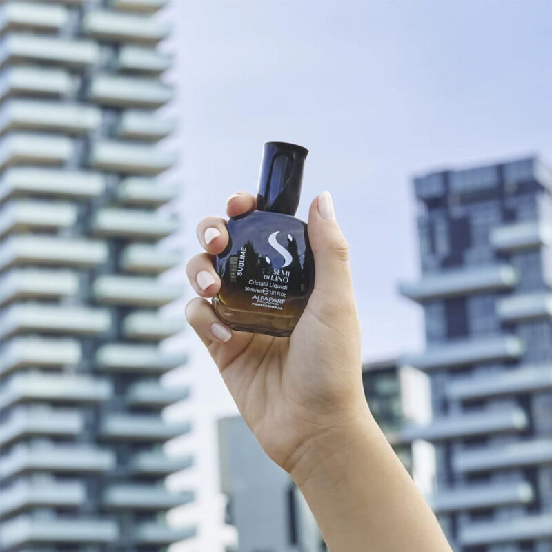 Alfaparf Milano Semi di Lino Sublime Cristalli Liquidi Limited Edition 30ml – Ορός Λάμψης & Λείανσης για Μεταξένια Μαλλιά - Image 4