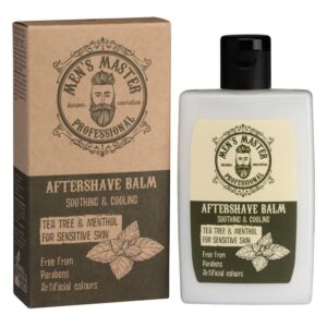 MEN’S MASTER "Tea Tree and Menthol" Aftershave Balm – Καταπραϋντικό Bάλσαμο Μετά το Ξύρισμα