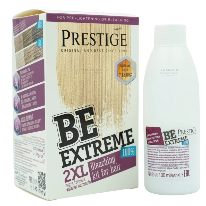Be Extreme 2XL Σύστημα Ξανοίγματος Μαλλιών χωρίς Αμμωνία – Επαγγελματικό Ξάνοιγμα έως 7 Τόνους στο Σπίτι - Image 2