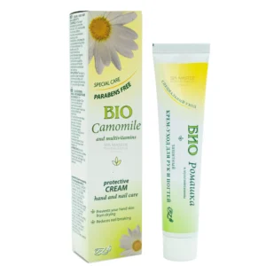 Bio Care Hand & Nail Cream with Camomile and Multivitamins 45ml – Κρέμα Χεριών & Νυχιών με Χαμομήλι και Πολυβιταμίνες για Ενυδάτωση & Καταπράυνση