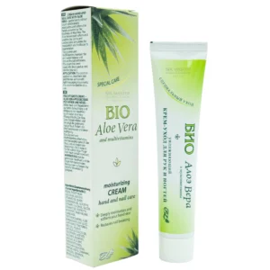 Bio Care Moisturizing Hand & Nail Cream with Aloe Vera Extract 45ml – Ενυδατώνει & Προστατεύει Χέρια και Νύχια