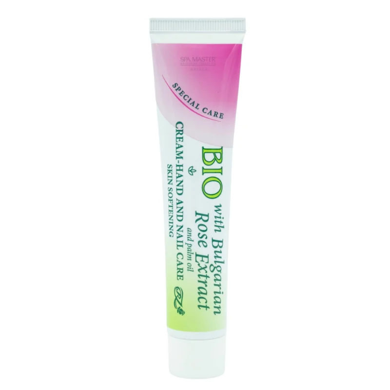 Bio Care Hand & Nail Cream with Rose Extract & Palm Oil 45ml – Κρέμα Χεριών και Νυχιών με Εκχύλισμα Τριαντάφυλλου & Φοινικέλαιο - Image 3