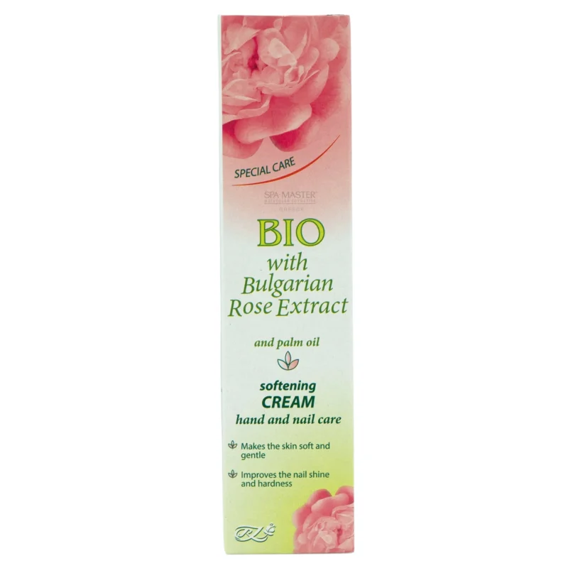 Bio Care Hand & Nail Cream with Rose Extract & Palm Oil 45ml – Κρέμα Χεριών και Νυχιών με Εκχύλισμα Τριαντάφυλλου & Φοινικέλαιο - Image 2