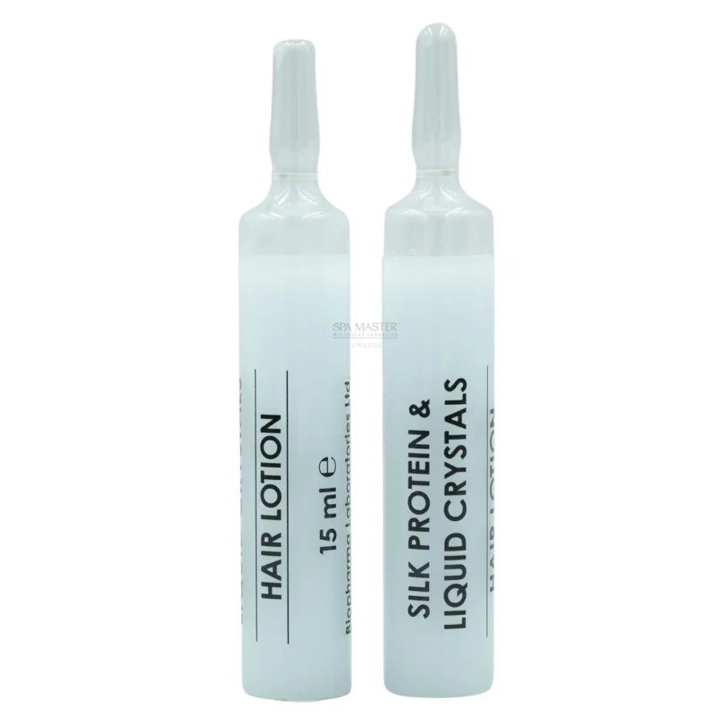 Biopharma Bio Oil Lotion with Silk Protein, Liquid Crystals and Linseed Oil 5x15ml | Αμπούλες Αναδόμησης για Ταλαιπωρημένα Μαλλιά - Image 3