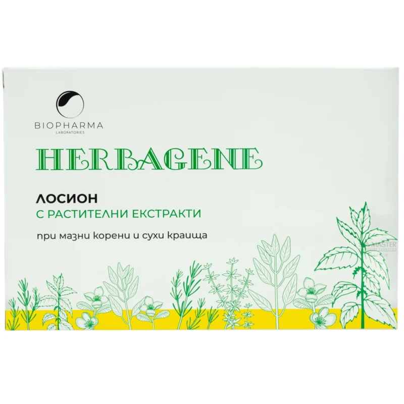 Biopharma Herbagene Αμπούλες κατά της Πιτυρίδας, της Τριχόπτωσης & της Λιπαρότητας 8x10ml - Image 3