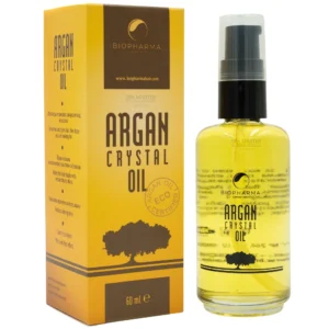 Biopharma Bio Oil Argan Crystal Oil 60ml | Βιολογικό Λάδι Argan για Θρέψη, Λάμψη & Επανόρθωση