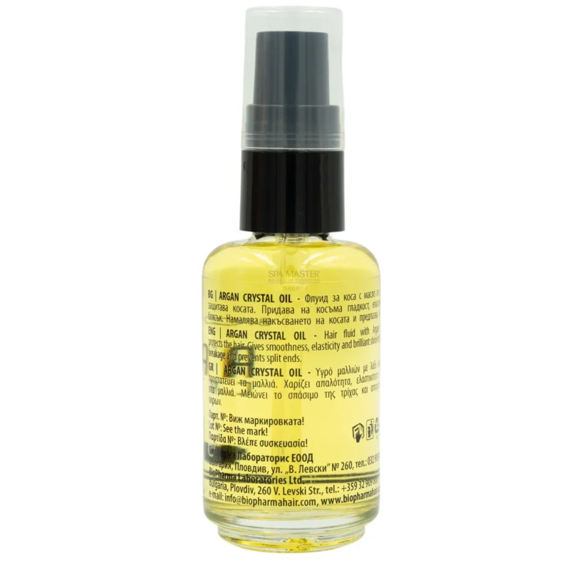 Biopharma Bio Oil Argan Crystal Oil 30ml | Βιολογικό Λάδι Argan για Θρέψη, Λάμψη & Επανόρθωση - Image 5