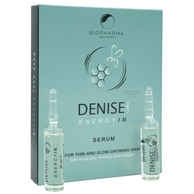 Biopharma Denise EnergyIn Serum 6x10ml | Αμπούλες Τόνωσης για Λεπτά και Αργά Αναπτυσσόμενα Μαλλιά