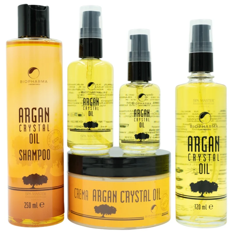 Biopharma Argan Crystal Oil Hair Mask 250ml | Μάσκα Μαλλιών με Έλαιο Argan & Υγρούς Κρυστάλλους - Image 4