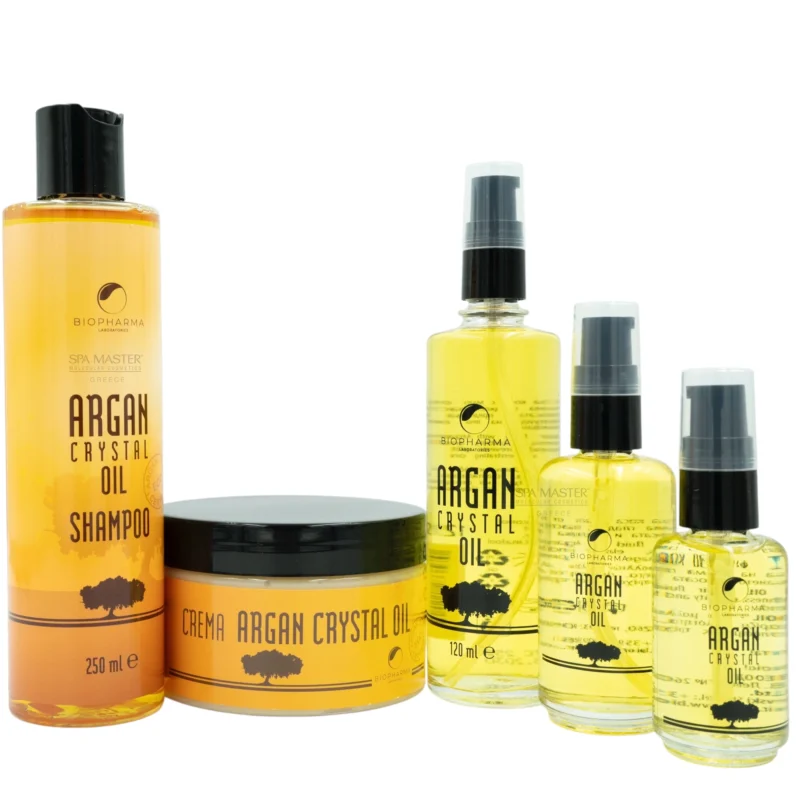 Biopharma Argan Crystal Oil Hair Mask 250ml | Μάσκα Μαλλιών με Έλαιο Argan & Υγρούς Κρυστάλλους - Image 6