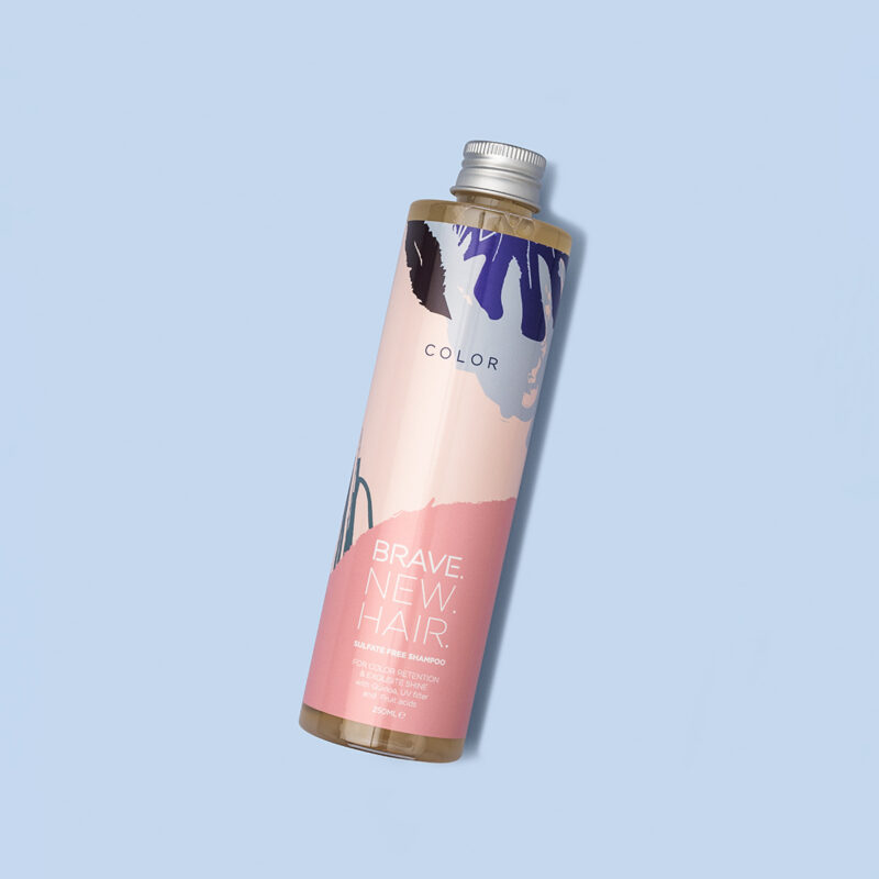 Brave New Hair Color Shampoo 250ml – Σαμπουάν για Βαμμένα Μαλλιά με Λάμψη & Προστασία Χρώματος - Image 3
