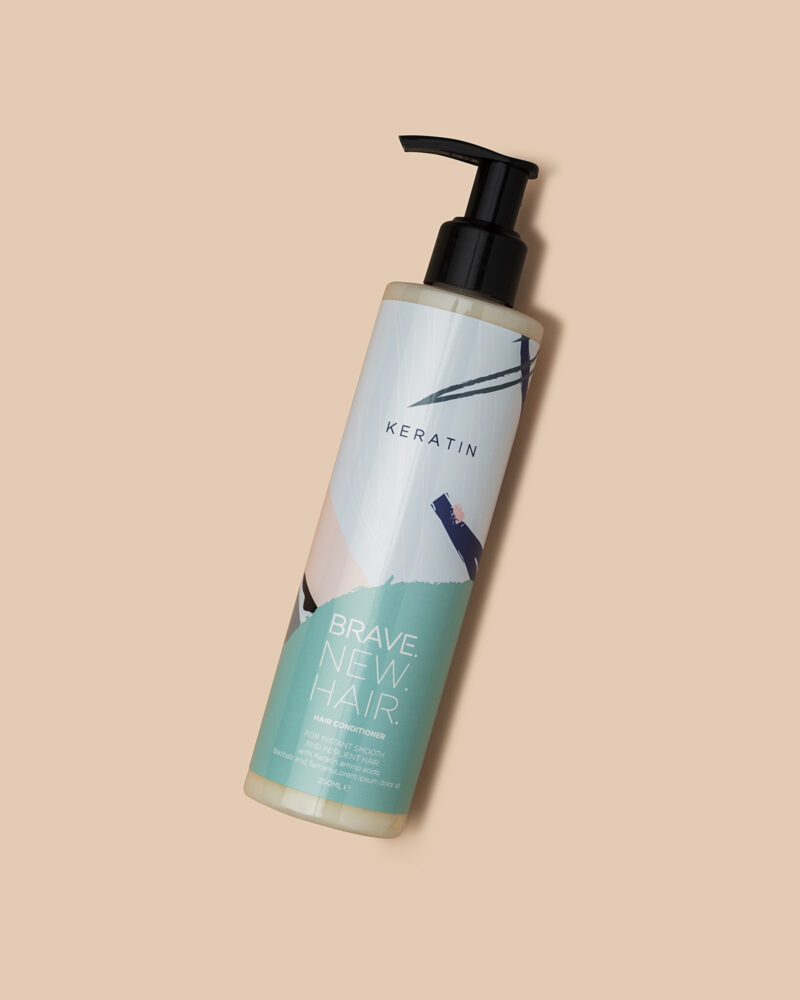Brave New Hair Keratin Conditioner 250ml – Μαλακτικό Επανορθωτικής Δράσης για Εύθραυστα & Αδύναμα Μαλλιά - Image 3