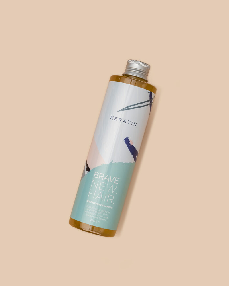 Brave New Hair Keratin Shampoo 250ml – Σαμπουάν Αναδόμησης & Πειθαρχίας με Κερατίνη & Βιολογικά Έλαια - Image 3