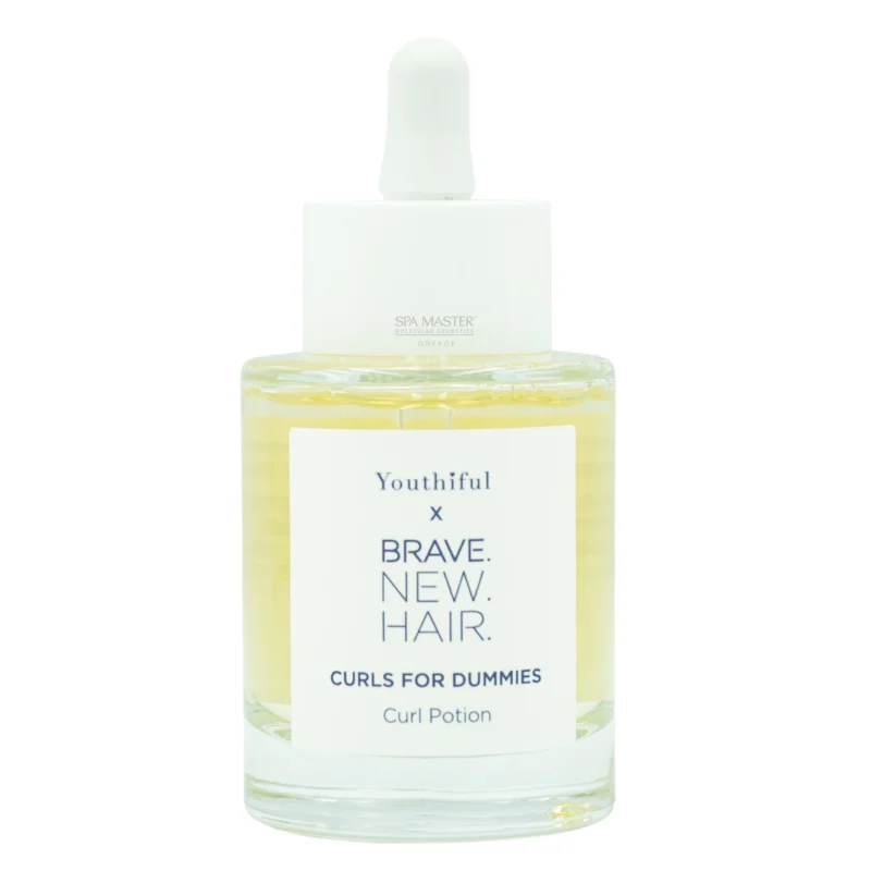 Brave New Hair x Youthful Curls for Dummies Curl Potion 50ml – Ορός για Τέλειες Μπούκλες με Προστασία & Ενυδάτωση - Image 3