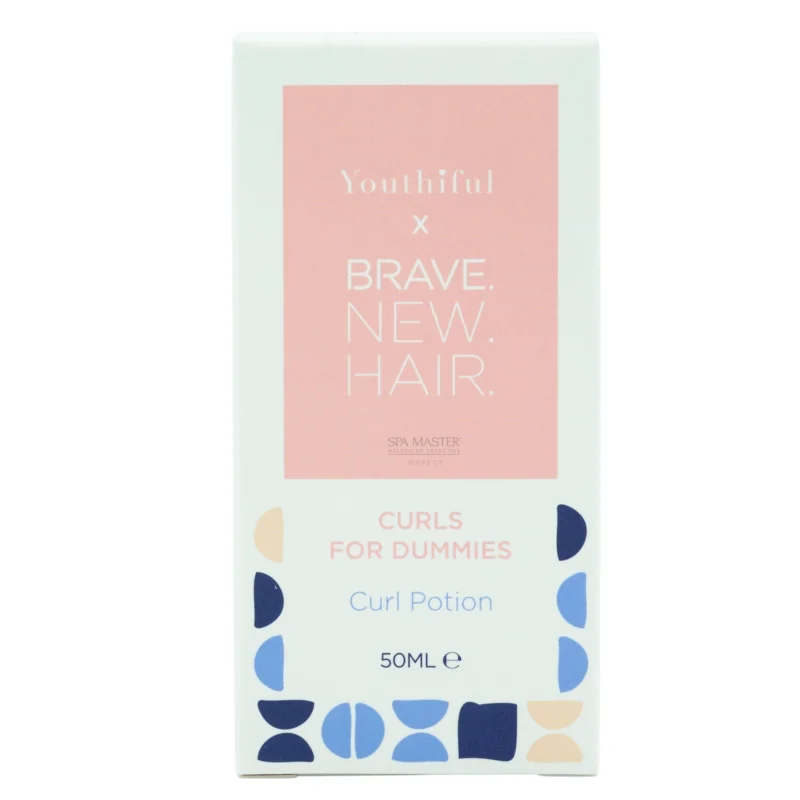 Brave New Hair x Youthful Curls for Dummies Curl Potion 50ml – Ορός για Τέλειες Μπούκλες με Προστασία & Ενυδάτωση - Image 2
