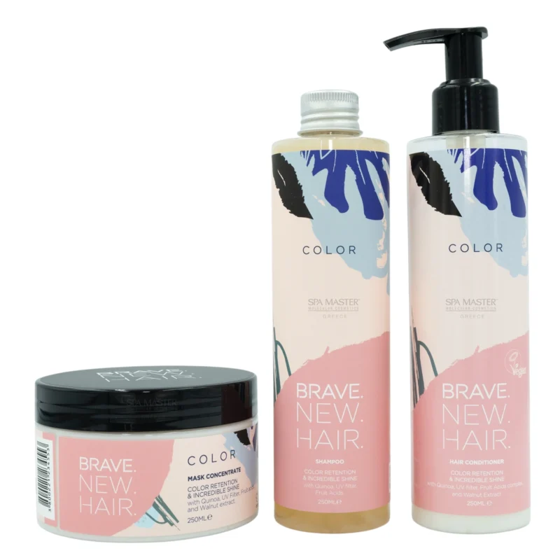 Brave New Hair Mask Concentrate Color 250ml – Μάσκα για Βαμμένα Μαλλιά που Κλειδώνει το Χρώμα & Χαρίζει Λάμψη - Image 6