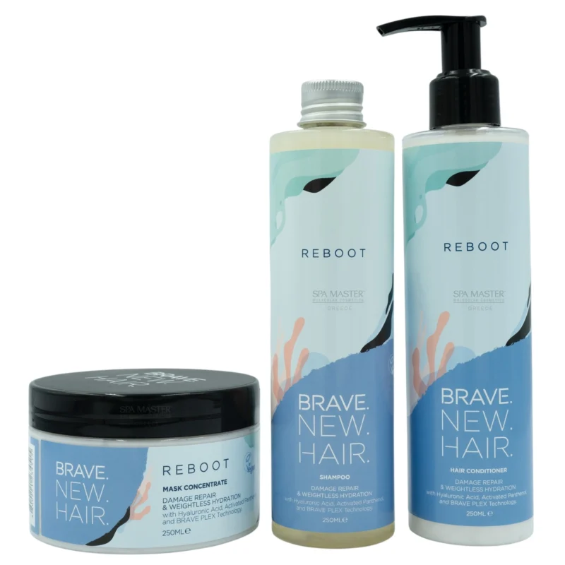 Brave New Hair Reboot Shampoo 250ml – Σαμπουάν Επανόρθωσης & Ενυδάτωσης χωρίς Θειικά Άλατα - Image 6