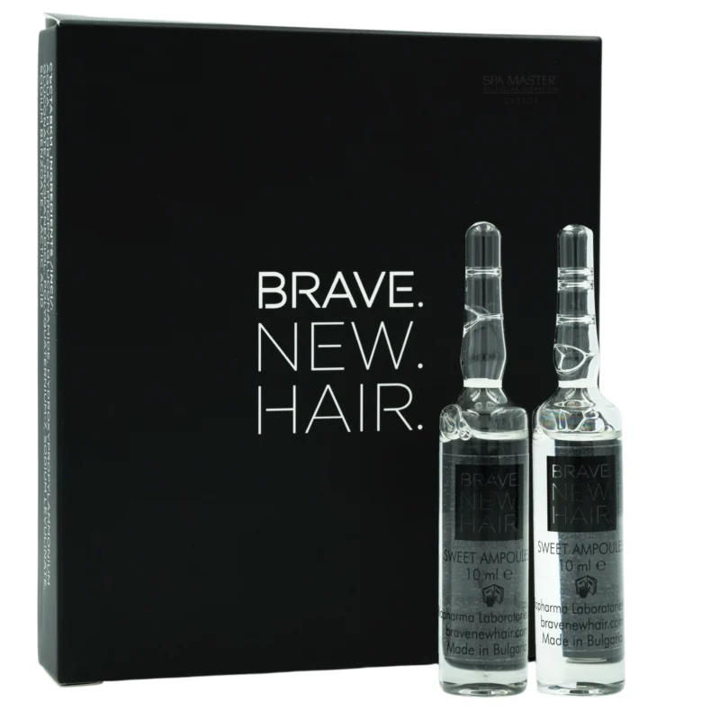 Brave New Hair Candy Restorative & Nourishing Hair Therapy (6x10ml & 250ml) – Επανόρθωση & Θρέψη Μαλλιών σε Δύο Βήματα με BRAVE PLEX και Έλαια Κόκκινων Φρούτων - Image 4