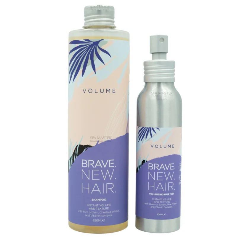 Brave New Hair Volume Shampoo 250ml – Σαμπουάν Όγκου με Πρωτεΐνες Ρυζιού & Εκχύλισμα Κάστανου - Image 5