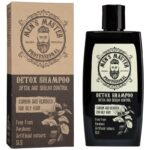 Men’s Master Detox Shampoo – Ενεργός Άνθρακας & Κολλιτσίδα Έλεγχος Σμήγματος για Απόλυτα Καθαρά Μαλλιά