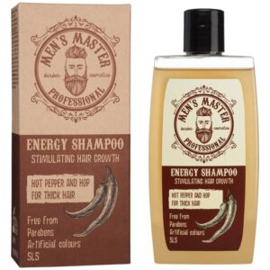 MEN’S MASTER Energy Shampoo – Τονωτικό Σαμπουάν Κατά της Τριχόπτωσης για Άνδρες