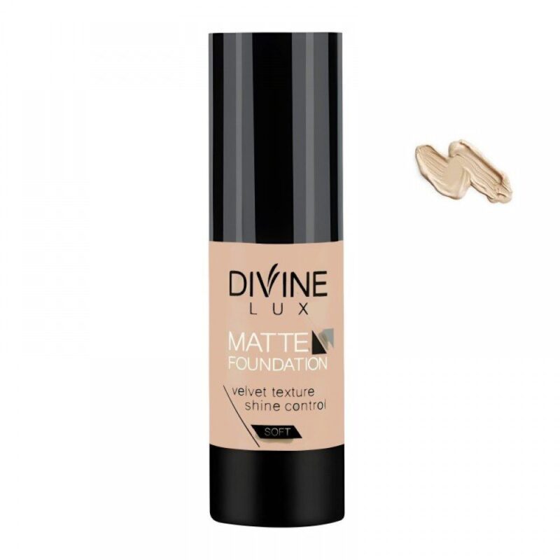 Divine Lux Matte Foundation Shine Control No02