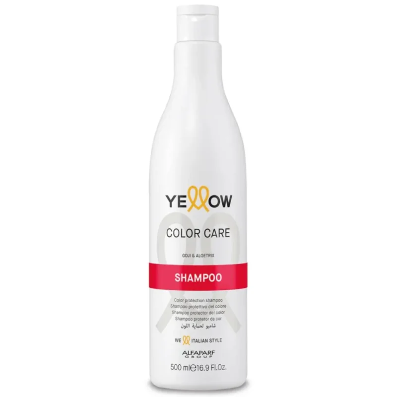 Alfaparf Color Care Shampoo 500ml Yellow – Προστασία & Λάμψη για Βαμμένα Μαλλιά