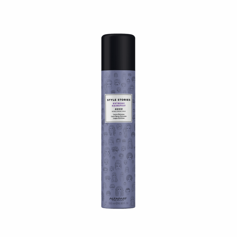 Alfaparf Milano Style Stories Extreme Hairspray 500ml – Λακ Δυνατού Κρατήματος για Μαλλιά που Αντέχουν Όλη Μέρα