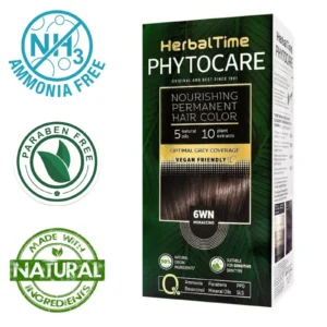 Βαφή μαλλιών χωρίς αμμωνία Μοκατσίνο Mokaccino 6WN - Herbal Time PhytoCare