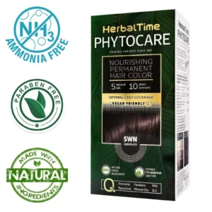 Βαφή μαλλιών χωρίς αμμωνία Σοκολατί Chocolate 5WN - Herbal Time PhytoCare