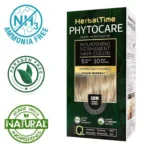 Βαφή μαλλιών χωρίς αμμωνία Φωτεινό Ξανθό Bright Blonde 10Ν - Herbal Time PhytoCare