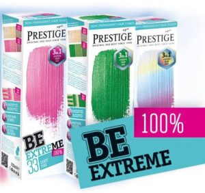 Vip's Prestige Be Extreme Semi-Permanent Hair Toner 100ml – Ημιμόνιμο Τόνερ Μαλλιών Χωρίς Αμμωνία για Έντονο Χρώμα & Λάμψη